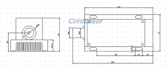 532nm Q-switched laser